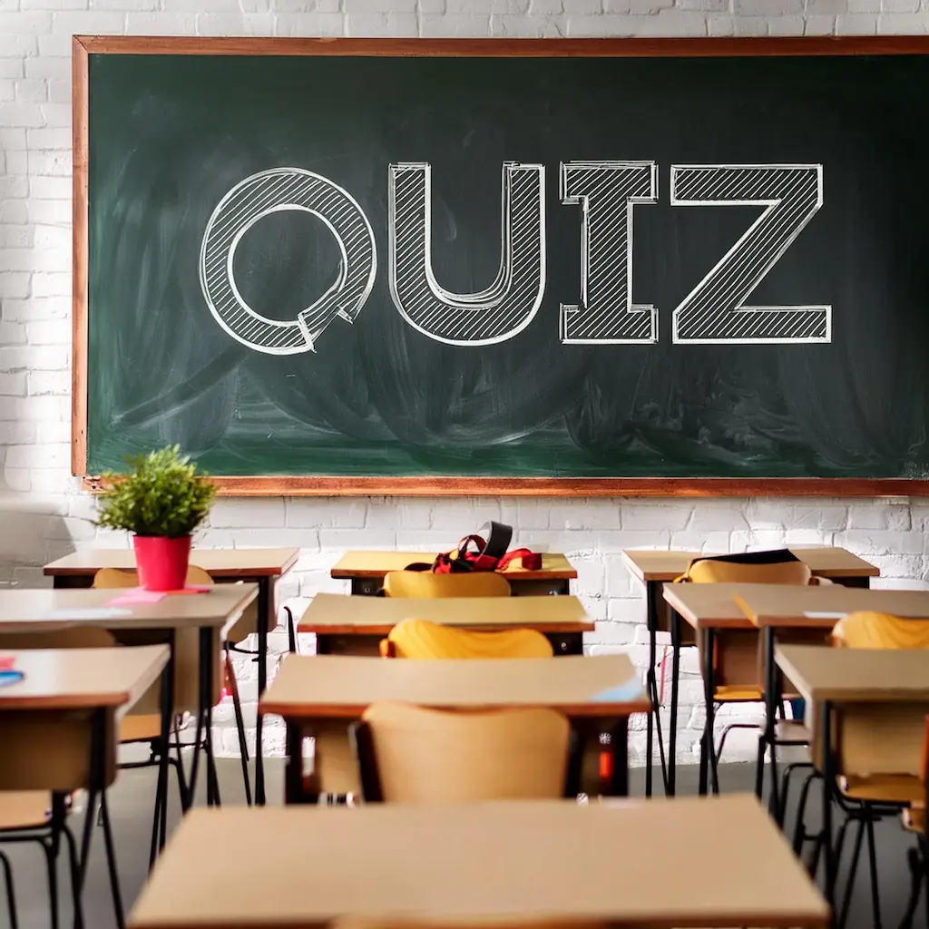 Image of an empty classroom